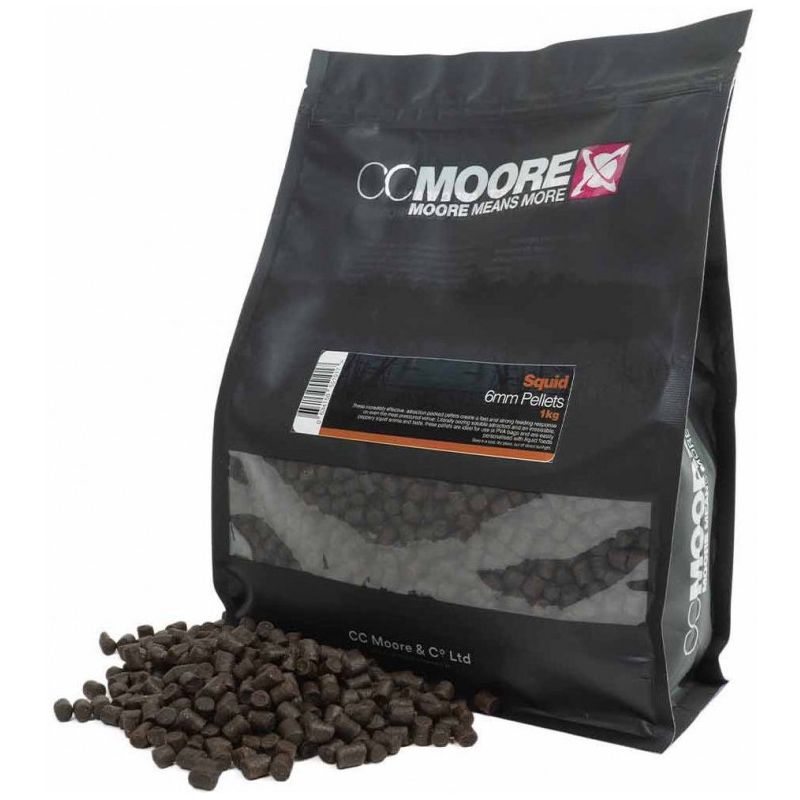 PELLET CC MOORE SQUID PELLETS 6mm 1kg PELLET CC MOORE SQUID PELLETS 6mm 1kg