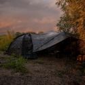PŁACHTA BIWAKOWA NASH BANK LIFE MULTI TARP CAMO 