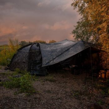 PŁACHTA BIWAKOWA NASH BANK LIFE MULTI TARP CAMO 