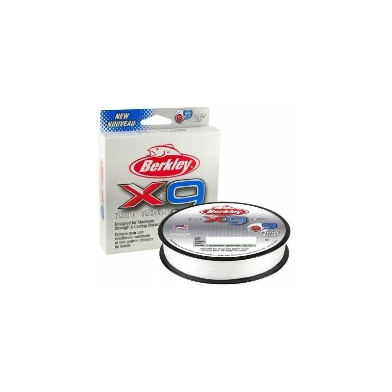 PLECIONKA BERKLEY X9 BRAID 0.10mm 150m CRYSTAL PLECIONKA BERKLEY X9 BRAID 0.10mm 150m CRYSTAL