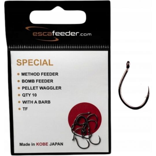 HACZYKI ESCA FEEDER SPECIAL ROZM 14 Z ZADZIOREM HACZYKI ESCA FEEDER SPECIAL ROZM 14 Z ZADZIOREM