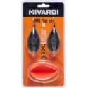 KOSZYCZEK MIVARDI MF QMR FLAT XL 50g 60g ZESTAW
