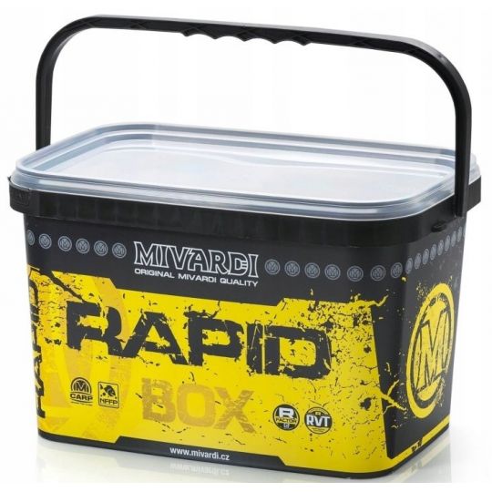 WIADERKO WĘDKARSKIE MIVARDI RAPID BOX 11L Z POKRYW WIADERKO WĘDKARSKIE MIVARDI RAPID BOX 11L Z POKRYW