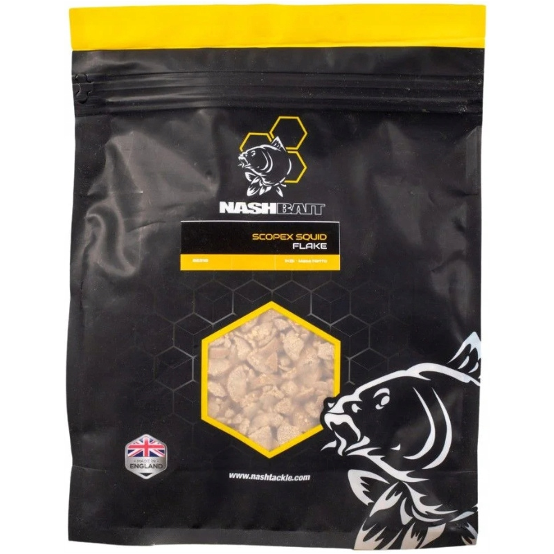 ZMIELONE DROBNO KULKI NASH SCOPEX SQUID FLAKE 1kg ZMIELONE DROBNO KULKI NASH SCOPEX SQUID FLAKE 1kg
