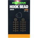 STOPERY KORDA HOOK BEAD LARGE GREEN 