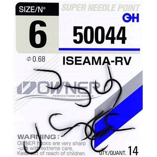 HACZYKI OWNER ISEAMA 50044 ROZMIAR 6 CZARNE HACZYKI OWNER ISEAMA 50044 ROZMIAR 6 CZARNE