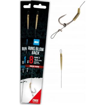 PRZYPON NASH RING BLOW BACK RIG ROZM 6 MICRO BARB