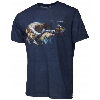 KOSZULKA SAVAGE GEAR CANNIBAL TEE BLACK ROZM XL