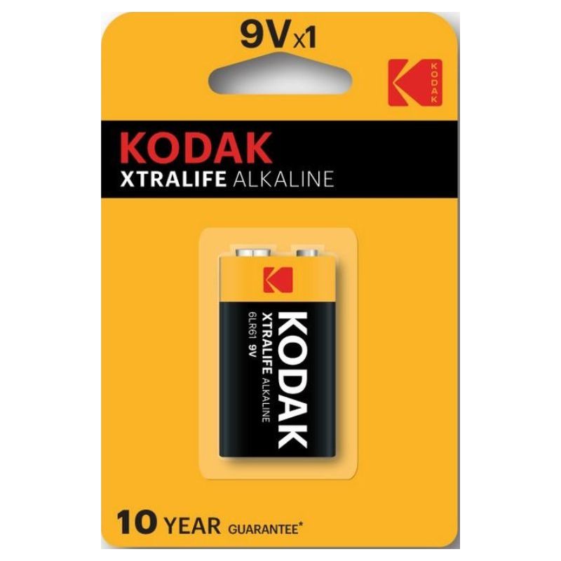 BATERIA KODAK ALKALICZNA XTRALIFE 9V 1szt BATERIA KODAK ALKALICZNA XTRALIFE 9V 1szt