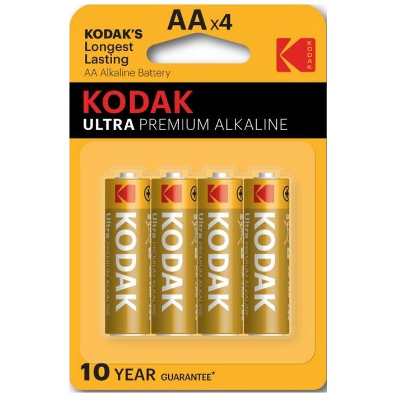 BATERIE KODAK ALKALICZNE ULTRA AAA R6 1.5V 4szt BATERIE KODAK ALKALICZNE ULTRA AAA R6 1.5V 4szt