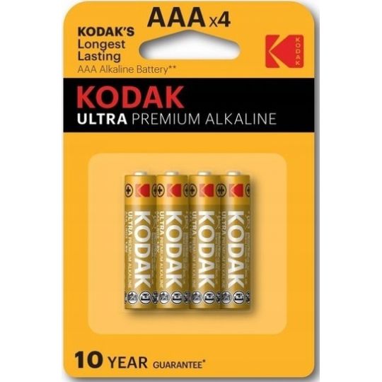 BATERIE KODAK ALKALICZNE ULTRA AAA R3 1.5V 4szt BATERIE KODAK ALKALICZNE ULTRA AAA R3 1.5V 4szt