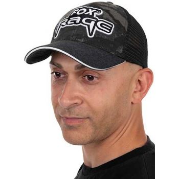 CZAPKA Z DASZKIEM FOX RAGE EMBROIDED CAMO TRUCKER