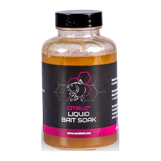 ZALEWA NASH CITRUZ LIQUID BAIT SOAK 250ml ZALEWA NASH CITRUZ LIQUID BAIT SOAK 250ml