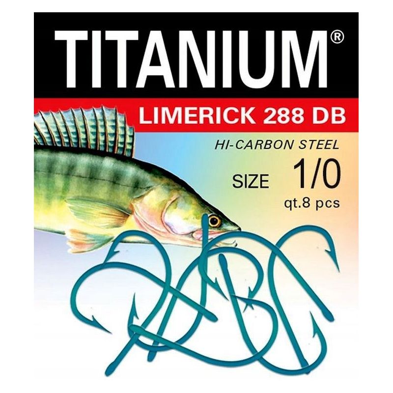 HACZYKI ROBINSON TITANIUM LIMERICK ROZ. 2 10szt HACZYKI ROBINSON TITANIUM LIMERICK ROZ. 2 10szt
