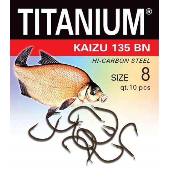 HACZYKI ROBINSON TITANIUM KAIZU ROZ. 12 10szt ŁOPA HACZYKI ROBINSON TITANIUM KAIZU ROZ. 12 10szt ŁOPA