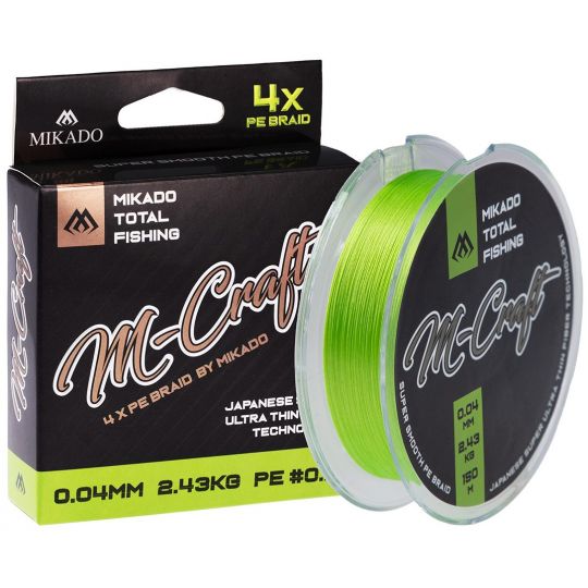 PLECIONKA - M-Craft Braid - 0.04mm/2.43kg/150m - F PLECIONKA - M-Craft Braid - 0.04mm/2.43kg/150m - F