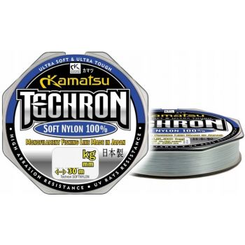 ŻYŁKA KAMATSU TECHRON SOFT NYLON 0,22mm 30m