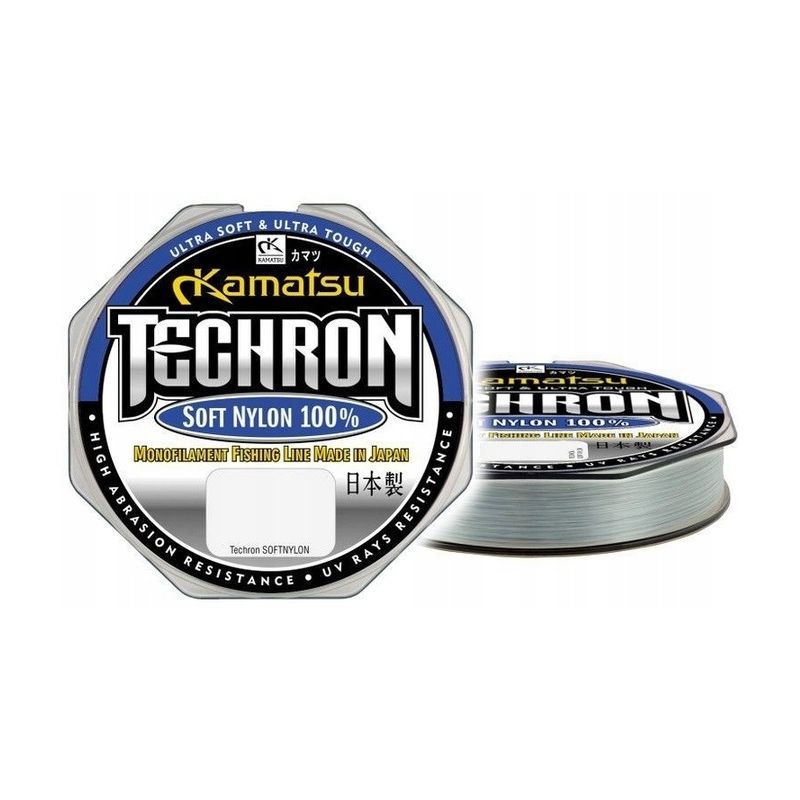 ŻYŁKA KAMATSU TECHRON SOFT NYLON 0.12mm 150m ŻYŁKA KAMATSU TECHRON SOFT NYLON 0.12mm 150m