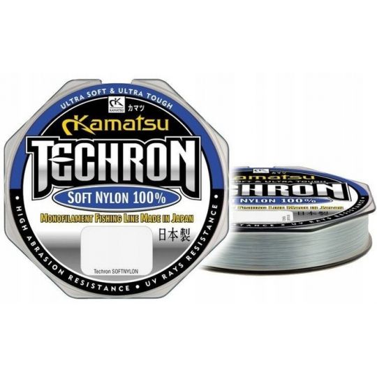 ŻYŁKA KAMATSU TECHRON SOFT NYLON 0.12mm 150m ŻYŁKA KAMATSU TECHRON SOFT NYLON 0.12mm 150m