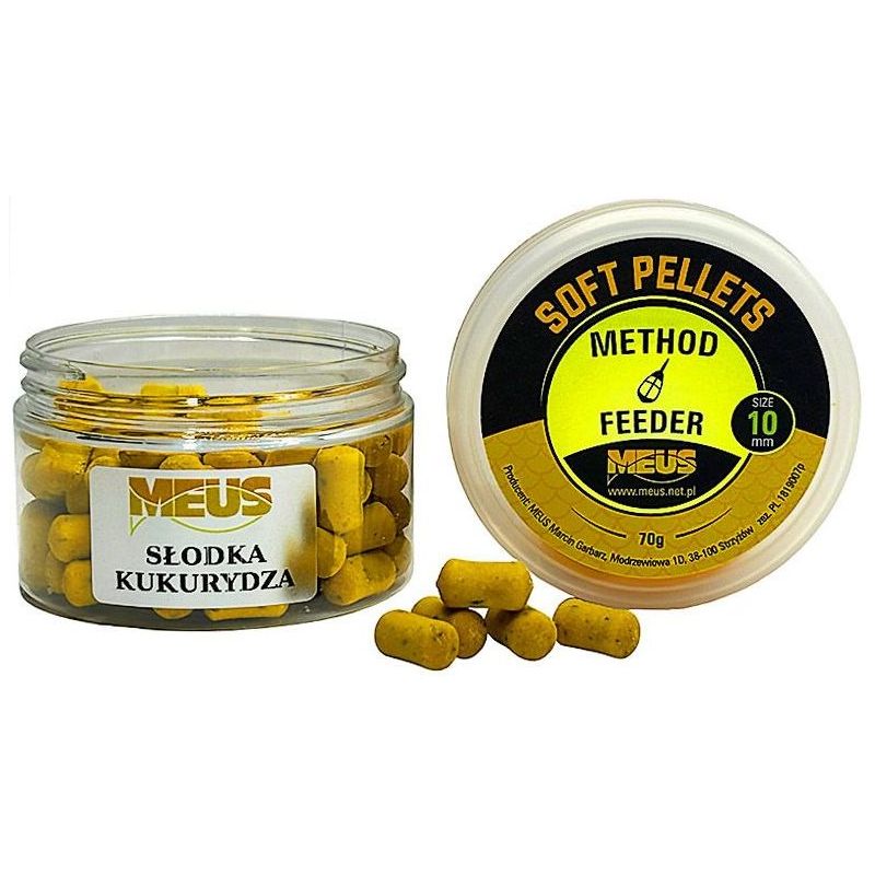 PELLET MEUS SOFT 10MM SŁODKA KUKURYDZA PELLET MEUS SOFT 10MM SŁODKA KUKURYDZA