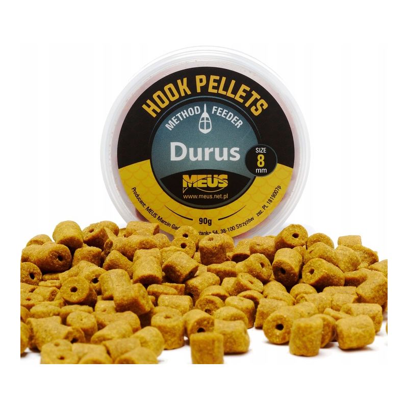 PELLET MEUS DURUS 12mm NA WŁOS 90g WANILIA Z DZIUR PELLET MEUS DURUS 12mm NA WŁOS 90g WANILIA Z DZIUR