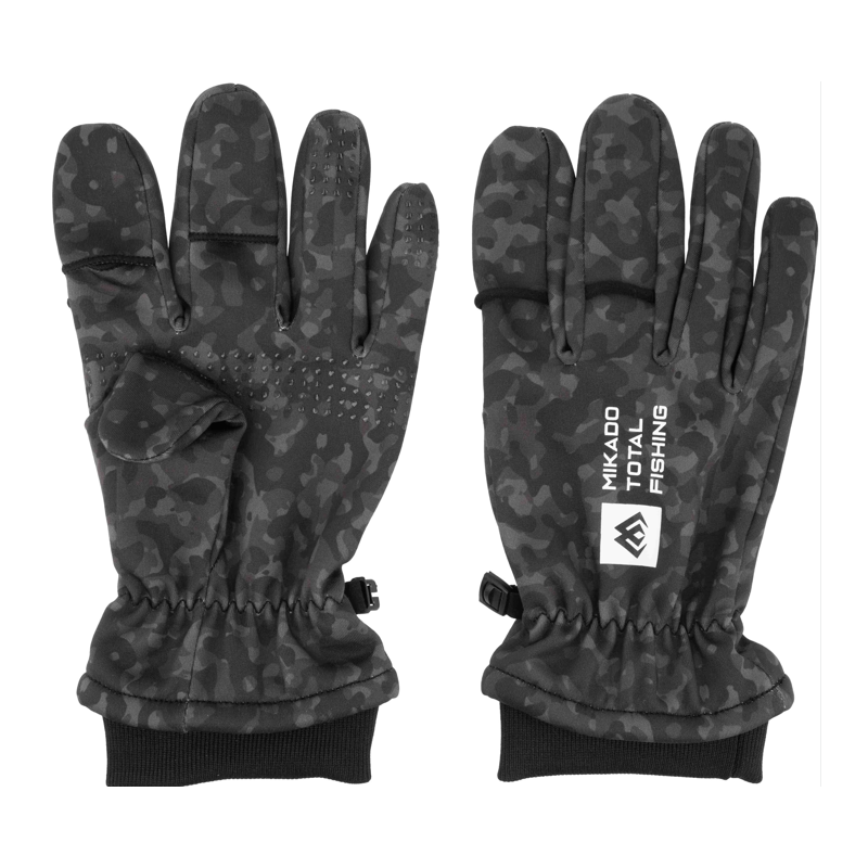 RĘKAWICZKI - SOFTSHELL BLACK CAMO size M - 1 set. RĘKAWICZKI - SOFTSHELL BLACK CAMO size M - 1 set.
