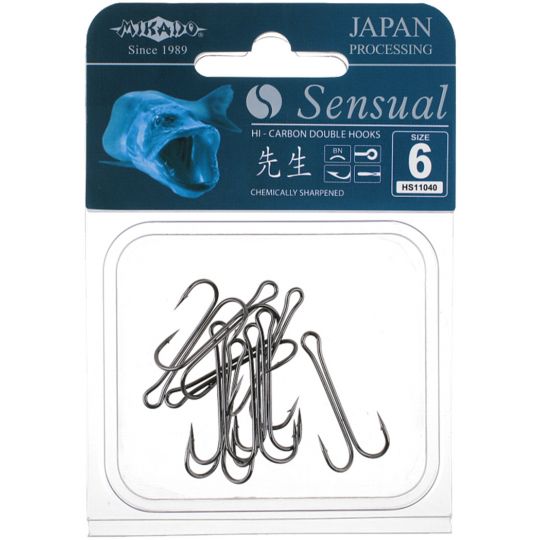 KOTWICA MIKADO SENSUAL PODWÓJNA nr 8 10szt KOTWICA MIKADO SENSUAL PODWÓJNA nr 8 10szt