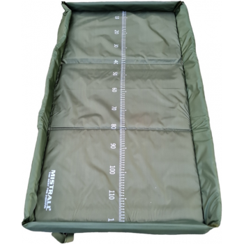 MATA MISTRALL Z BOKAMI MIARKA 120x55cm KARPIOWA