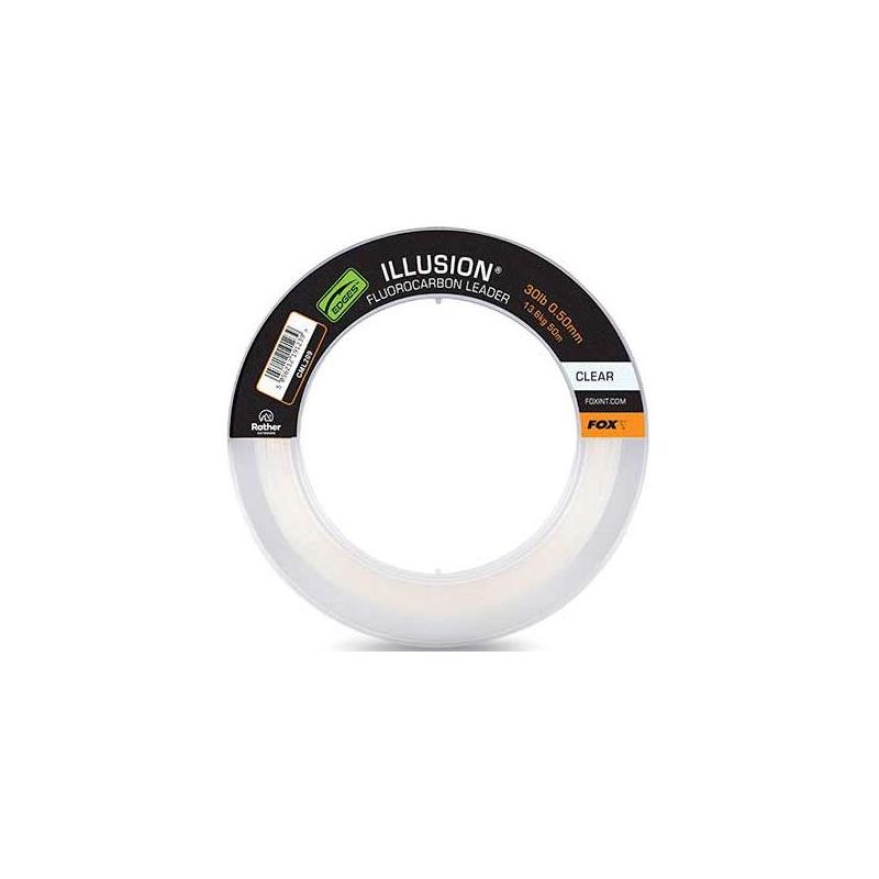 LEADER Z FLUOROCARBONU FOX ILLUSION 0.50mm 50m CLE LEADER Z FLUOROCARBONU FOX ILLUSION 0.50mm 50m CLE