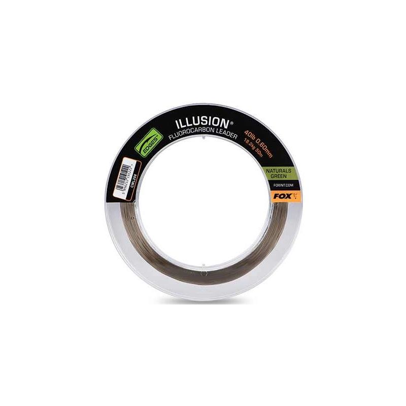 LEADER Z FLUOROCARBONU FOX ILLUSION 0.60mm 50m GRE LEADER Z FLUOROCARBONU FOX ILLUSION 0.60mm 50m GRE