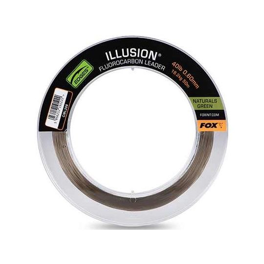 LEADER Z FLUOROCARBONU FOX ILLUSION 0.60mm 50m GRE LEADER Z FLUOROCARBONU FOX ILLUSION 0.60mm 50m GRE