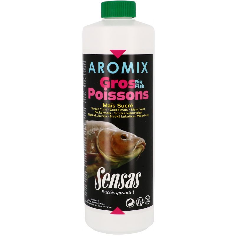 ATRAKTOR W PŁYNIE SENSAS AROMIX GROS MAIS KUKURYDZ ATRAKTOR W PŁYNIE SENSAS AROMIX GROS MAIS KUKURYDZ