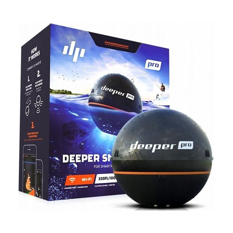 ECHOSONDA DEEPER PRO ORYGINAL SONAR WIFI ECHOSONDA DEEPER PRO ORYGINAL SONAR WIFI