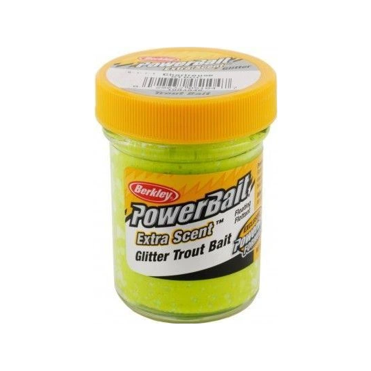 PASTA PSTRĄGOWA BERKLEY FLUO GREEN YELLOW 50g PASTA PSTRĄGOWA BERKLEY FLUO GREEN YELLOW 50g