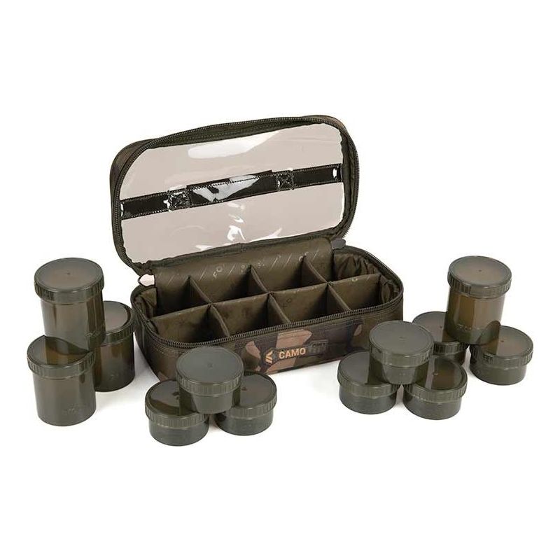 Camolite 12 pot hookbait case Camolite 12 pot hookbait case