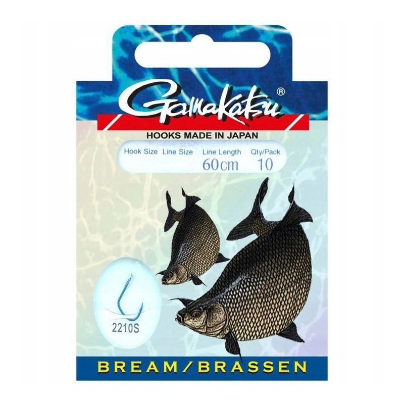 HACZYKI GAMAKATSU BREAM 2210S PRZYPON 0,22mm 4 HACZYKI GAMAKATSU BREAM 2210S PRZYPON 0,22mm 4