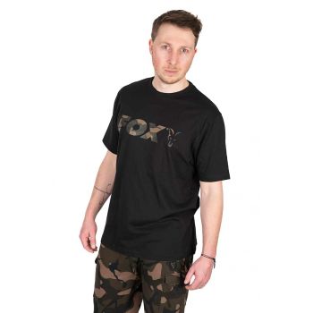 Black / Camo Logo T SMALL