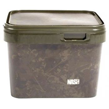 WIADRO NASH RECTANGULAR WĘDKARSKIE 5L CAMO