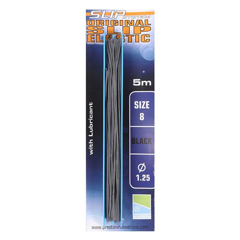 SLIP ELASTICNo 8 - BLACK 335039 SLIP ELASTICNo 8 - BLACK 335039