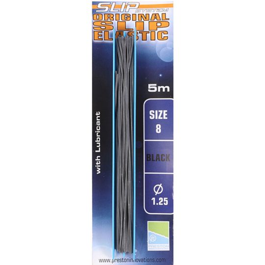SLIP ELASTICNo 8 - BLACK 335039 SLIP ELASTICNo 8 - BLACK 335039