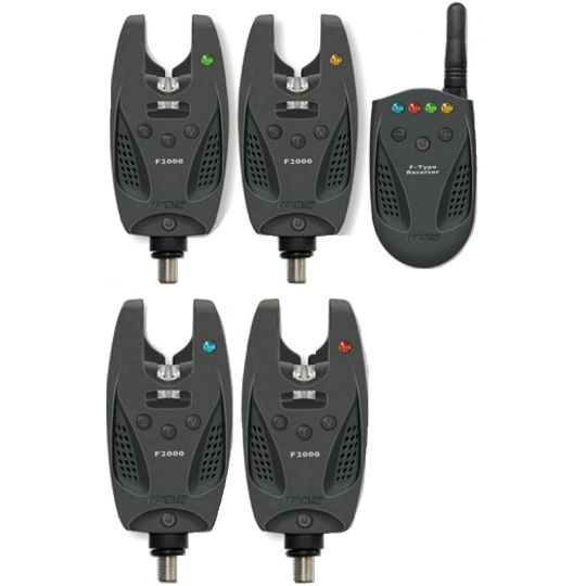 ZESTAW SYGNALIZATORÓW CORMORAN PRO CARP F-2000 4+1 ZESTAW SYGNALIZATORÓW CORMORAN PRO CARP F-2000 4+1