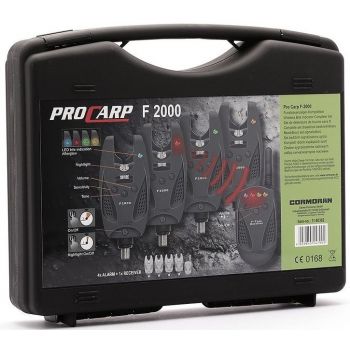 ZESTAW SYGNALIZATORÓW CORMORAN PRO CARP F-2000 4+1