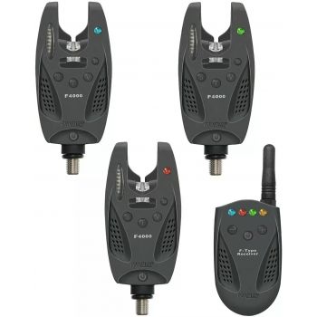 ZESTAW SYGNALIZATORÓW CORMORAN PRO CARP F-4000 3+1