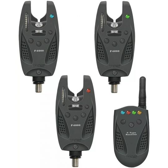 ZESTAW SYGNALIZATORÓW CORMORAN PRO CARP F-4000 3+1 ZESTAW SYGNALIZATORÓW CORMORAN PRO CARP F-4000 3+1