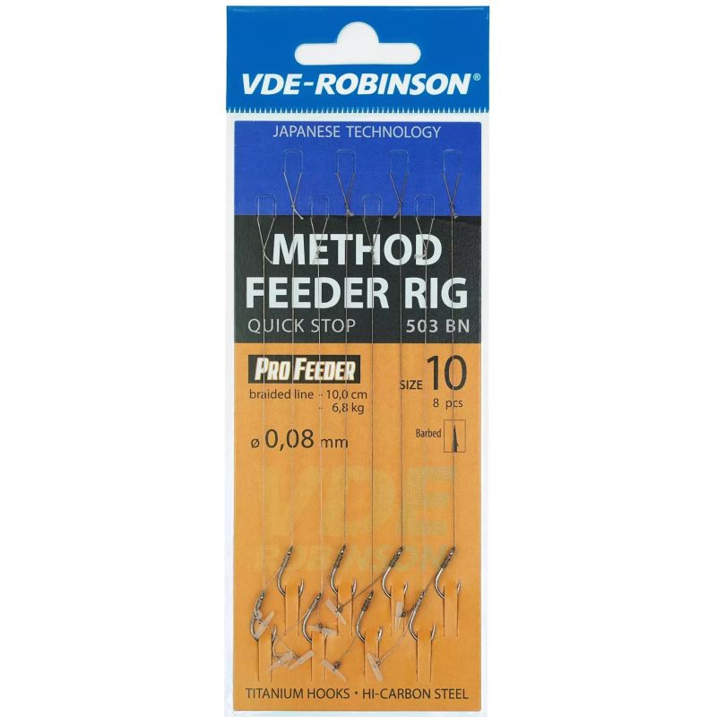 HACZYKI ROBINSON METHOD PRZYPON QUICK STOP 10 HACZYKI ROBINSON METHOD PRZYPON QUICK STOP 10