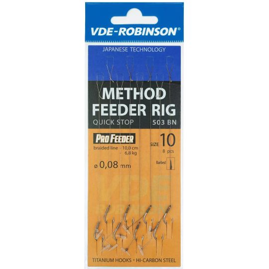 HACZYKI ROBINSON METHOD PRZYPON QUICK STOP 12 HACZYKI ROBINSON METHOD PRZYPON QUICK STOP 12