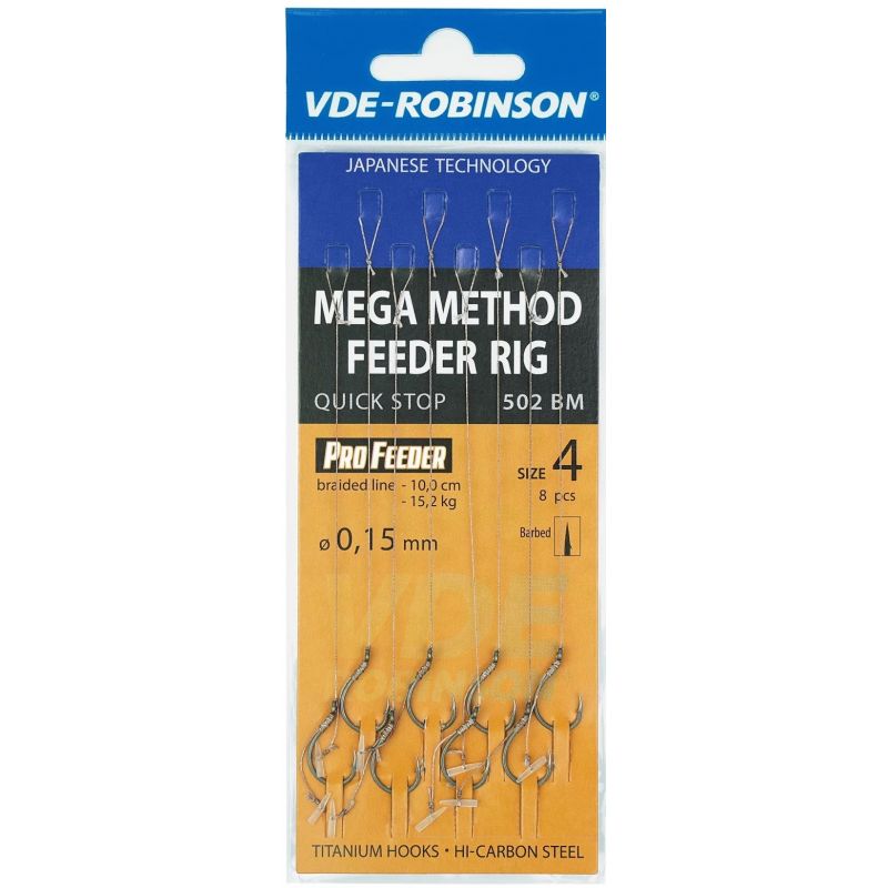 HACZYKI ROBINSON METHOD PRZYPON QUICK STOP MEGA 8 HACZYKI ROBINSON METHOD PRZYPON QUICK STOP MEGA 8