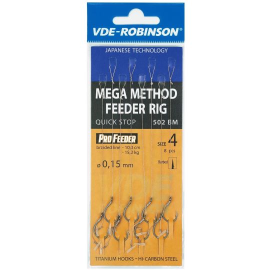 HACZYKI ROBINSON METHOD PRZYPON QUICK STOP MEGA 8 HACZYKI ROBINSON METHOD PRZYPON QUICK STOP MEGA 8