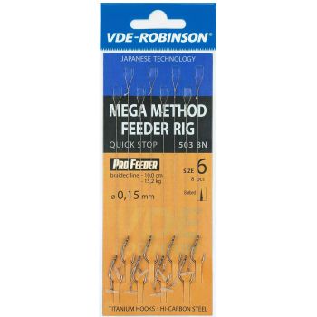 HACZYKI ROBINSON METHOD PRZYPON QUICK STOP MEGA 6