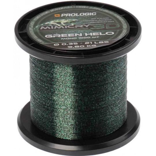 ŻYŁKA PROLOGIC MIMICRY GREEN HELO 0,33mm 1000m 18l ŻYŁKA PROLOGIC MIMICRY GREEN HELO 0,33mm 1000m 18l
